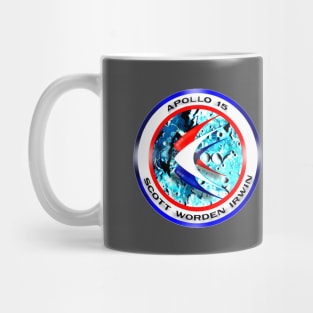 apollo 15 mission art Mug